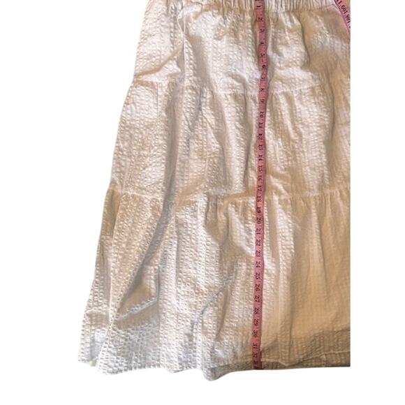 Old Navy Peasant Skirt Womens 2X White Midi Cotton NWT - Picture 5 of 10